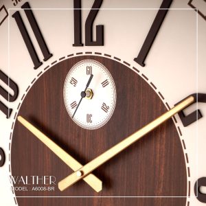 ساعت دیواری والتر مدل A6008BR