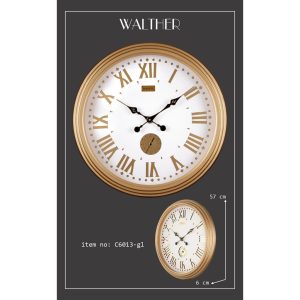 ساعت دیواری والتر مدل C6013GL 3 ساعت دیواری والتر مدل C6013GL