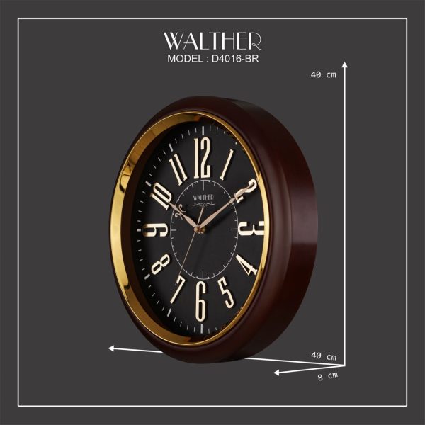 ساعت دیواری والتر مدل D4016BR