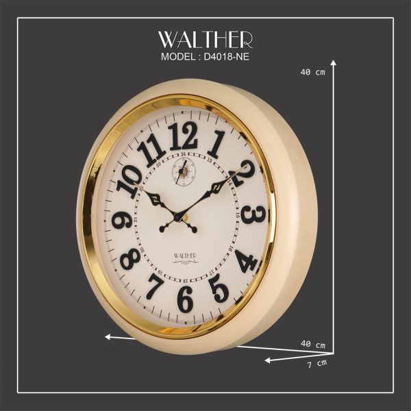 ساعت دیواری والتر مدل D4018NE