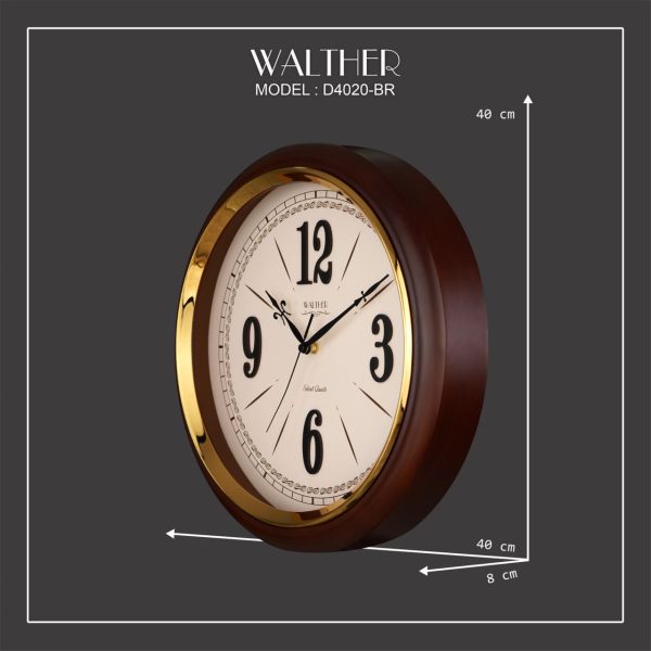 ساعت دیواری والتر مدل D4020BR