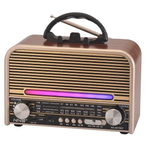 رادیو شارژی مدل NS-6678BT