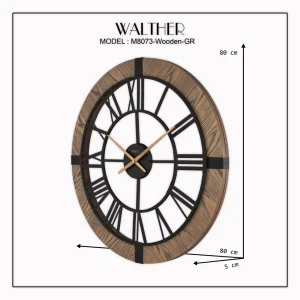 ساعت دیواری والتر مدل M8073WGR 9 ساعت دیواری والتر مدل M8073WGR