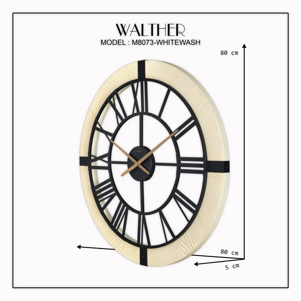 ساعت دیواری والتر مدل M8073WW