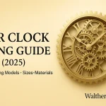 ساعت دیواری چرخ دنده ای