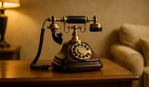 تلفن رومیزی کلاسیک با امکانات مدرن – کالر آیدی، زنگ و حافظه | راهنمای ۱۴۰۴ 1 تلفن رومیزی کلاسیک