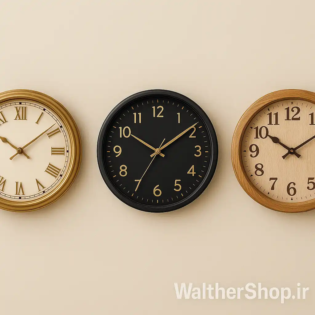 رنگ ساعت دیواری