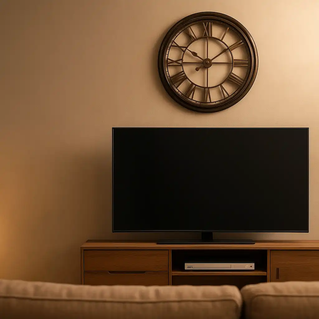 فاصله نصب ساعت دیواری