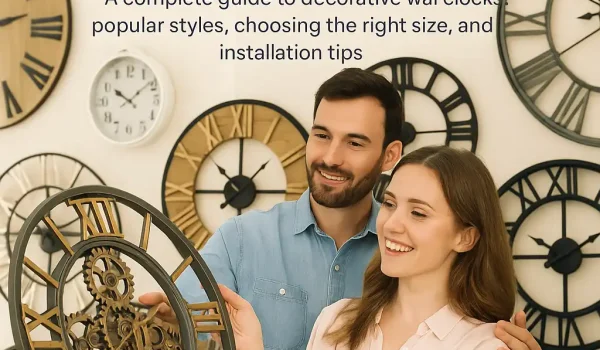 ساعت دیواری دکوراتیو با طرح‌های خاص