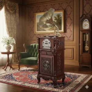 گرامافون والتر 106 فول پرو (Plus7 Pro) شیپور فلزی 15 گرامافون والتر 106 فول پرو