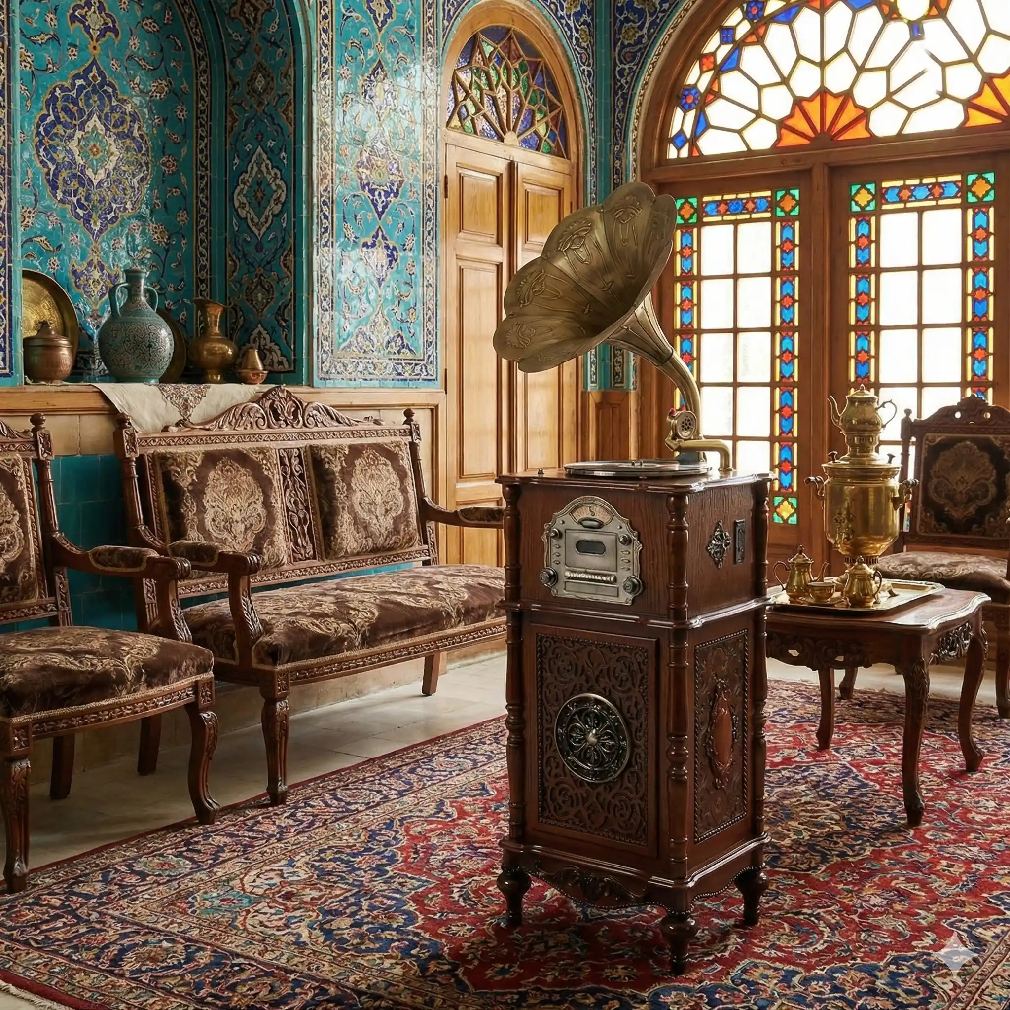 گرامافون والتر 3511 فول پرو (Plus7 Pro) شیپور فلزی 5 گرامافون والتر 3511 پرو