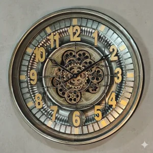 wall clock walther gear model 7135